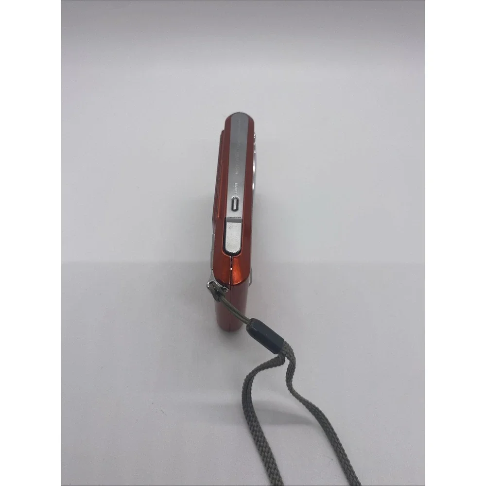 Casio Exilim EX-S600 6.0MP 3x Zoom Compact Digital Camera Orange READ